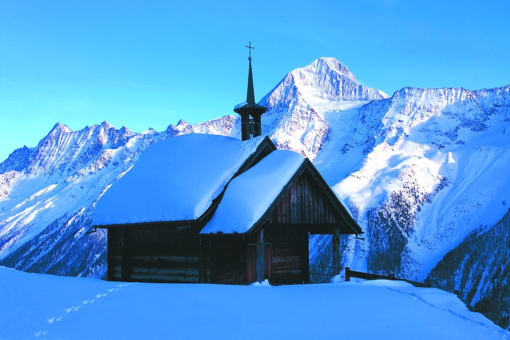 Alpenhotel Zur Wildi Lauchernalp Wiler Luaran gambar